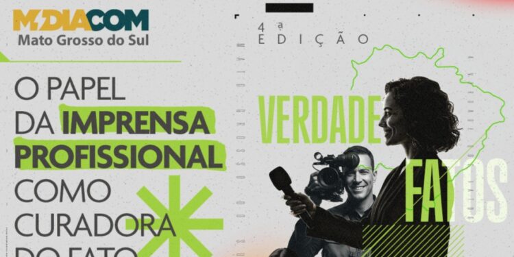 Midiacom MS promove fórum gratuito sobre fake news e credibilidade da imprensa em Campo Grande